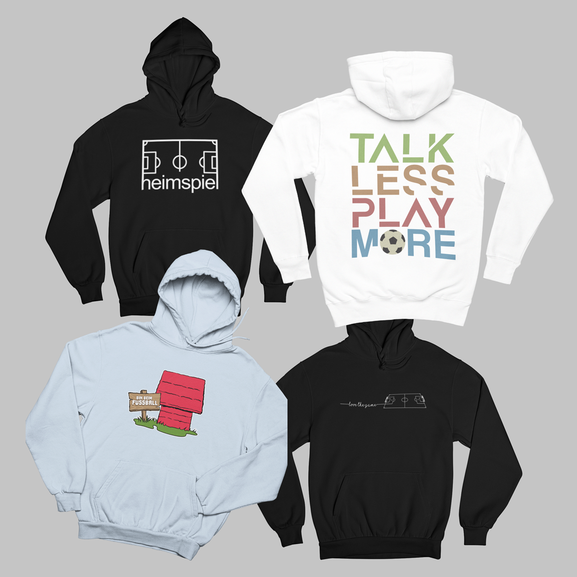 4 Hoodies - Bundle