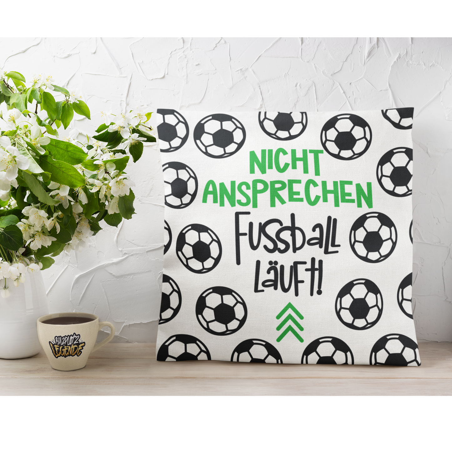 Nicht ansprechen - Kissen