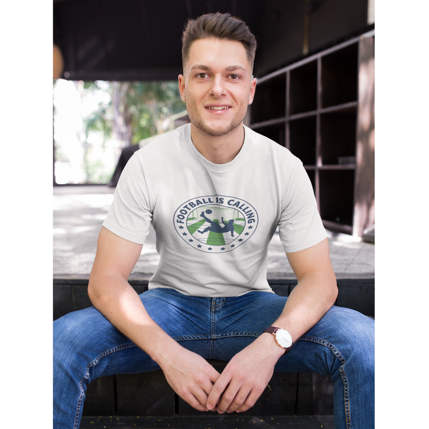 Football is Calling Green - Shirt