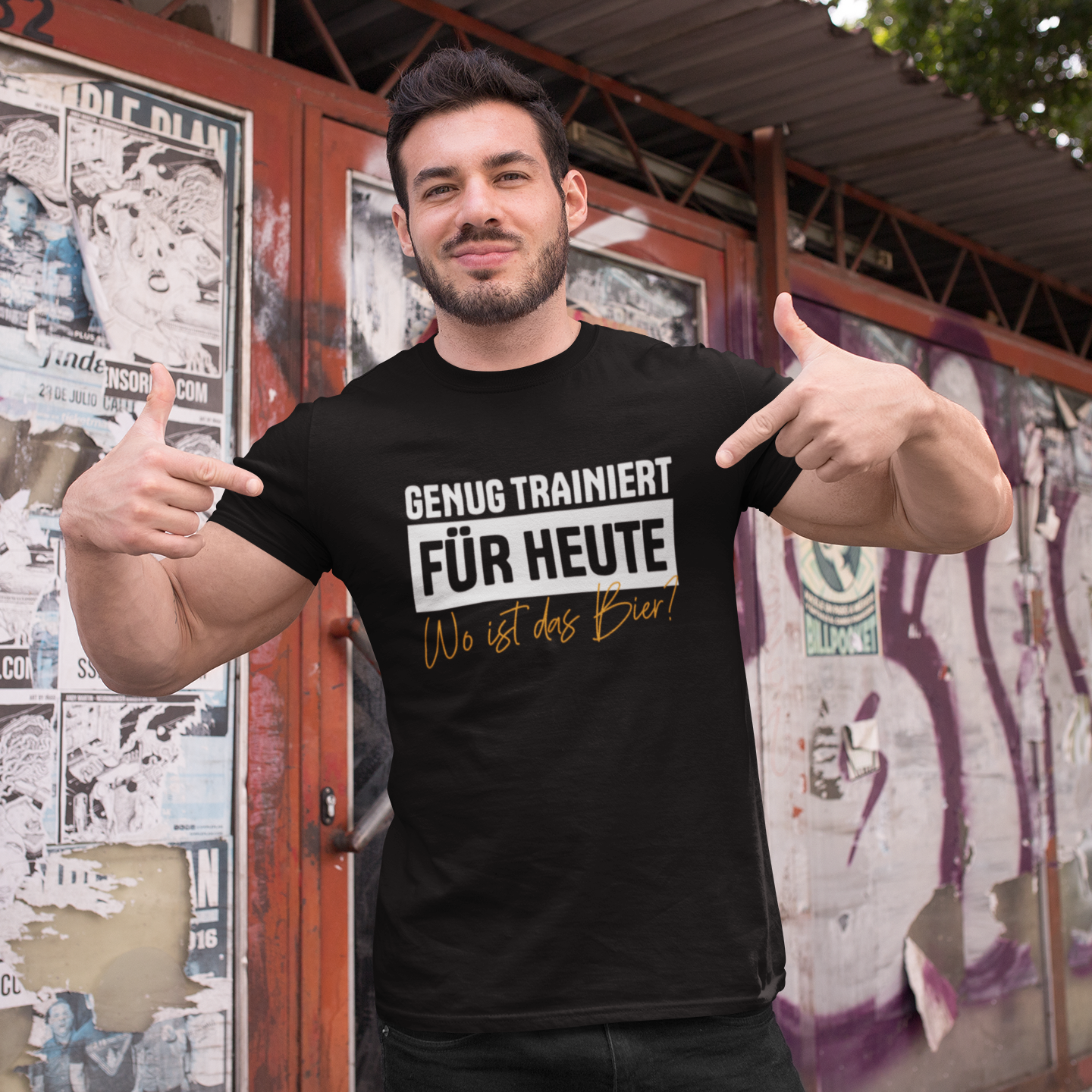 Shirt - Genug Trainiert