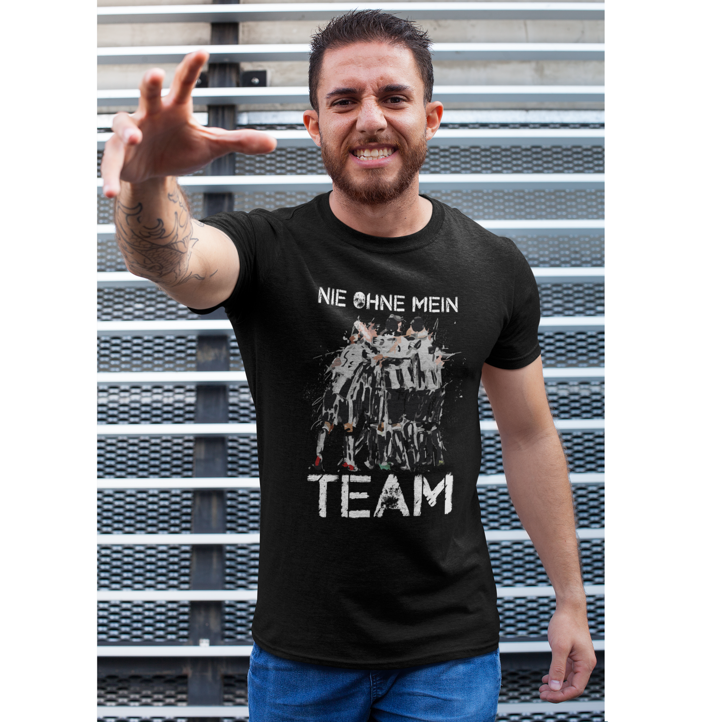 Nie ohne mein Team - Shirt