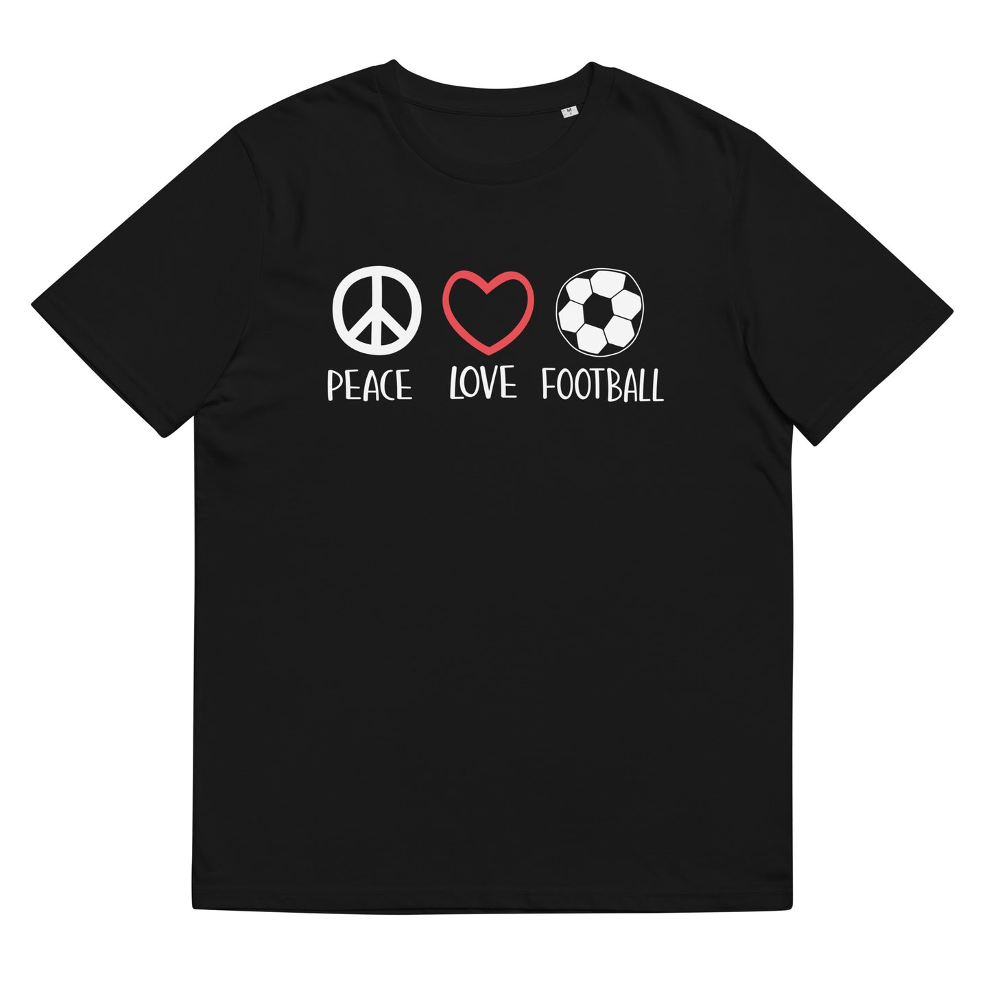Shirt- Peace with red Heart