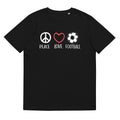 Shirt- Peace with red Heart