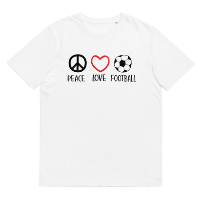 Shirt- Peace with red Heart